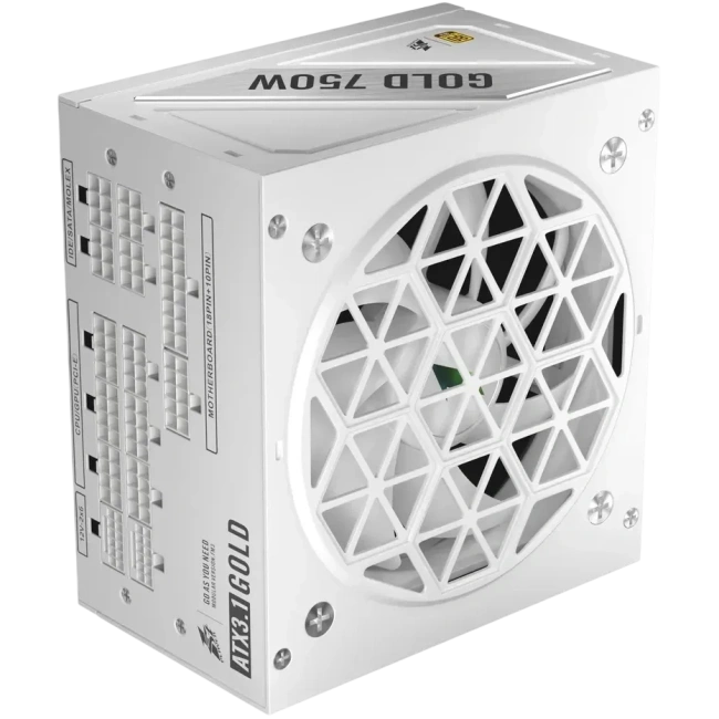 Блок питания 1STPLAYER 750W NGDP GOLD White (HA-750BA4-WH) 16 Pin (PCIe 5.0 Connector Cable Details) купить! 