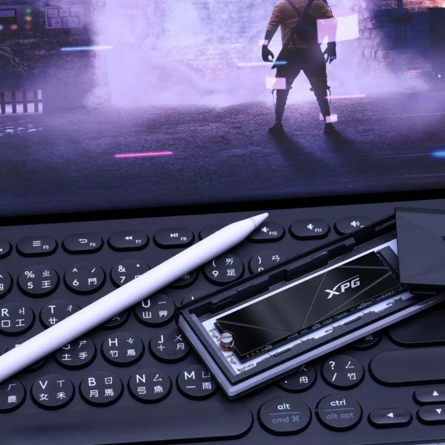 Твердотельный накопитель ADATA 2000 Gb S50 Black (SGAMMIXS50C-2000G-CS) купить! 