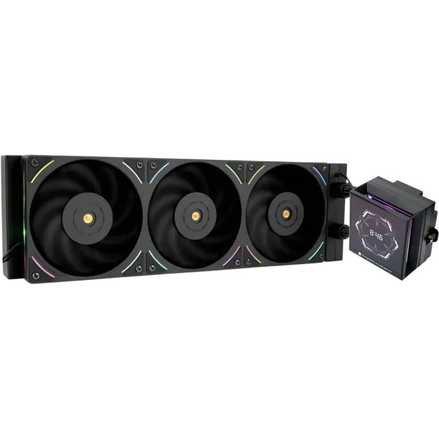 Система водяного охлаждения Thermalright Hyper Vision 360 UB ARGB Black (TRHV360UBAB) купить! 
