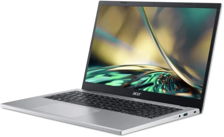Ноутбук Acer Aspire 3 A315-510P-30EA (Core i3 N305/15.6"/FHD/8GB/256GB SSD/UHD Graphics/Без ОС) NX.KDHER.002 Silver - фото
