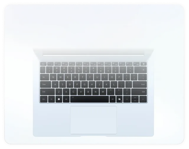 Ноутбук HONOR MagicBook X14 Plus (Core 5 220H/14"/2880x1800/32Gb/2Тб/Win 11 Home) Синий - фото