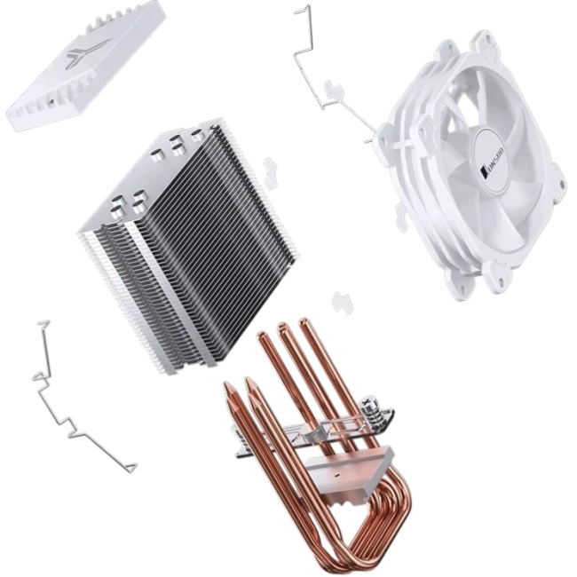 Кулер для процессора JONSBO CR-1400 E Dynamic Multi-Color LED White купить! 