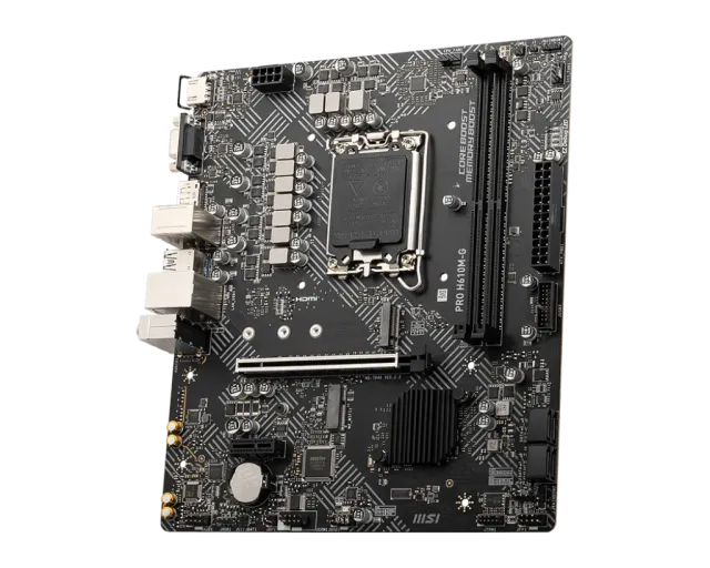 Материнская плата MSI PRO H610M-G DDR5 купить! 