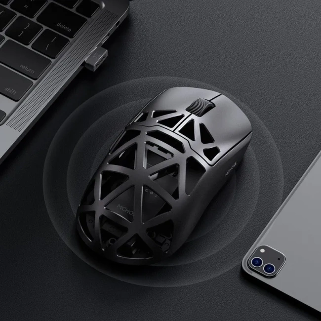 Мышь беспроводная Mchose AX 5 мышь радиоканал черный