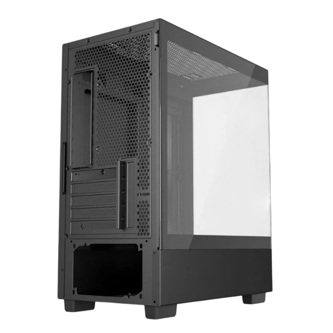 Компьютерный корпус Powercase Vision Micro M TG Black (CVMMB-L0) купить! 