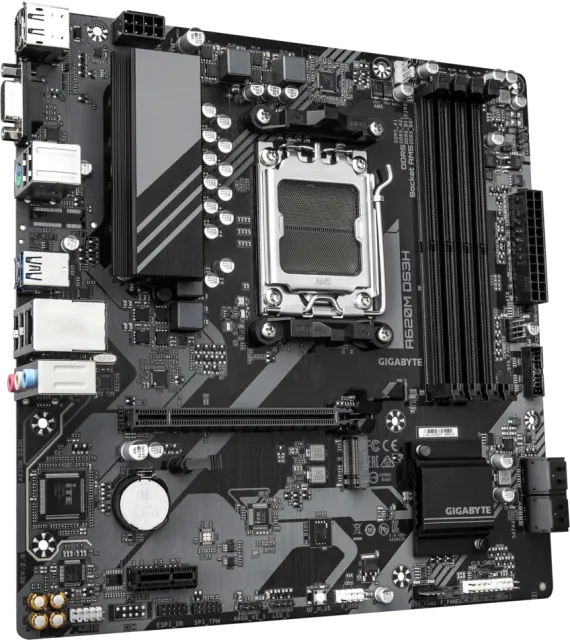 Материнская плата Gigabyte A620M DS3H 2.0 купить! 