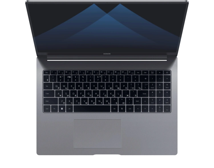 Ноутбук HONOR MagicBook X16 Plus 2025 (Intel Core 5 220H/16"/2560x1600/16Gb/1Tb SSD/Windows 11 Home) Серый 5301ALYM - фото