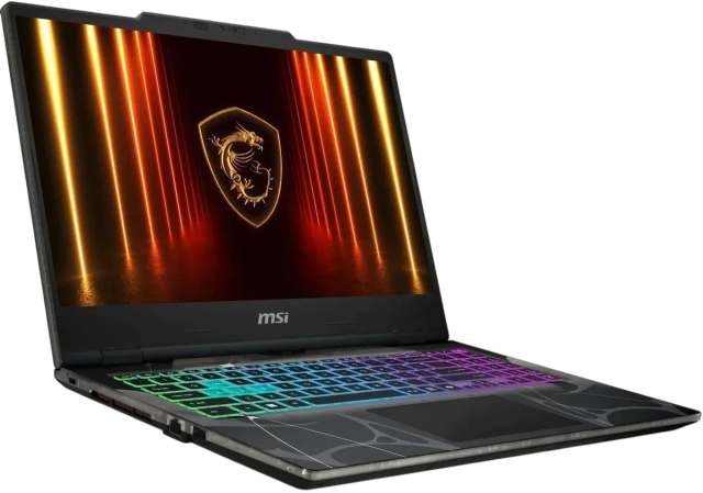 Ноутбук MSI Cyborg 15 B2RWFKG-024XRU (Intel Core 7 240H/15.6" 1920х1080/16Gb/2Tb SSD/NVIDIA GeForce RTX 5060 8Gb/Win11Pro) черный - фото