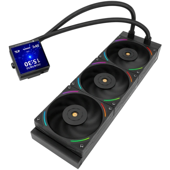 Система водяного охлаждения Thermalright Hyper Vision 360 ARGB Black (TRHV360AB) купить! 