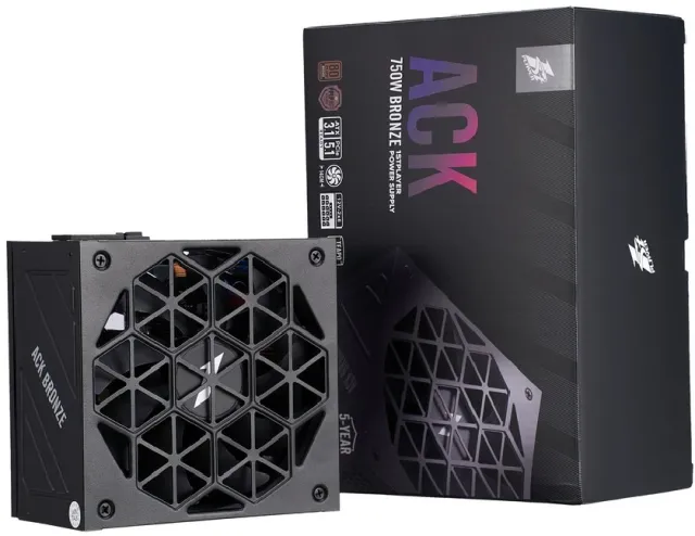 Блок питания 1STPLAYER 850W ACK BRONZE Black (HA-850AA2) 16 Pin (PCIe 5.1 Connector Cable Details) купить! 
