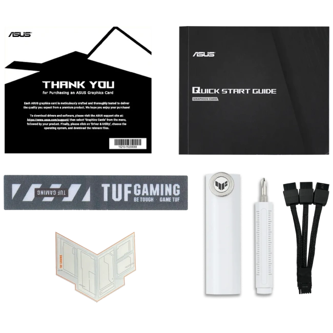 Видеокарта ASUS GeForce RTX 5070 Ti TUF Gaming OC White 16Gb (TUF-RTX5070TI-O16G-WHITE-GAMING), Retail купить! 