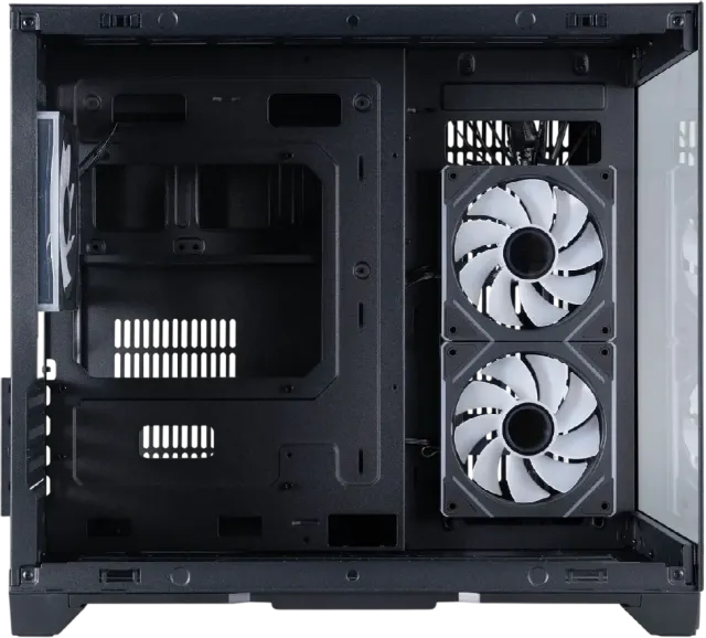 Компьютерный корпус 1STPLAYER MEGAVIEW MV6-TP ARGB Black (MV6-TP-BK-2FC7R-1FC7) купить! 